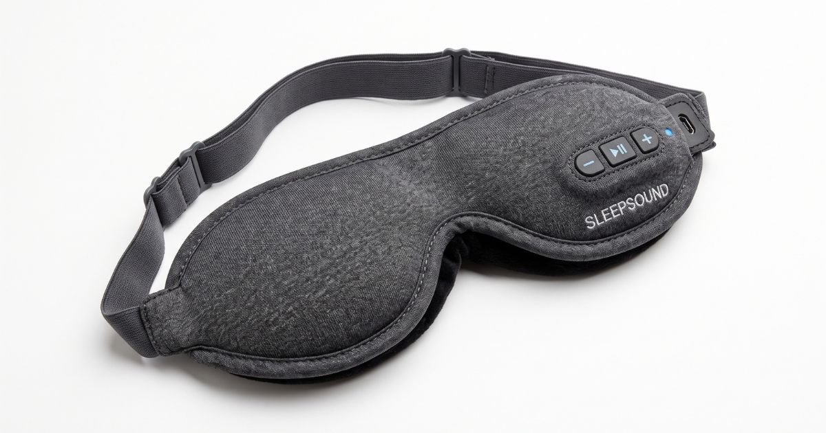 3d eye mask bluetooth music play sleeping headphones with built in hd speaker mask for sleep headphones wireless air travel 5 0 review