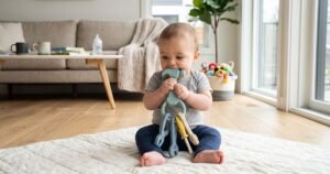 6pcs hammer spanner pliers tool teether boilable soft silicone baby baby biting gum music teething stick anti eating hand review