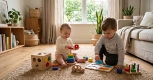 6pcs set montessori wooden toys for babies boy girl gift baby development games wood puzzle for kids educational learning toy review