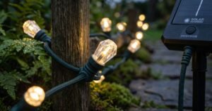 7m 12m 22m 32m led solar string fairy lights outdoor path garlands lamp patio waterproof christmas wedding garden street lights review