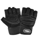 Half Finger Workout Gloves with Wrist Wrap - Weight Lifting Training Gloves for Gym & Cycling - Image 8