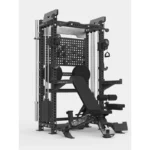 Commercial Smith Machine Power Squat Cage - Multi-Functional Cable Gym Equipment for Full Body Home Workout