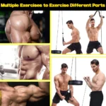 DIY Fitness Pulley Cable Machine System - Adjustable 2.5m Cable Attachment for Biceps, Triceps & Arm Training - Image 2