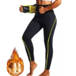 Women's Sauna Sweat Shaper Pants - Slimming Waist Belly Control Shapewear Workout Gym Leggings