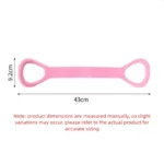 Figure 8 Resistance Band for Arms, Back, Shoulders & Chest – Yoga Pilates Strength Training - Image 2