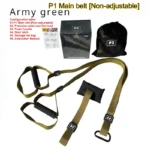 Suspension Training Strap Set - Wall Mount Professional Strength & Yoga Fitness Trainer - Image 14