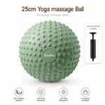25cm Yoga Balance Ball Pilates Massage Ball - Reinforced Explosion-Proof Pelvic Floor & Core Exercise Ball - Image 10