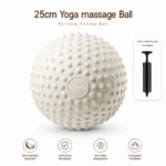 25cm Yoga Balance Ball Pilates Massage Ball - Reinforced Explosion-Proof Pelvic Floor & Core Exercise Ball - Image 9