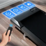 Foldable Under Desk Treadmill 2.5HP - Quiet Walking Pad with Remote Control, LED Display, 300lbs Capacity - Image 6