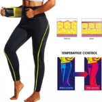 Women's Sauna Sweat Shaper Pants - Slimming Waist Belly Control Shapewear Workout Gym Leggings - Image 4
