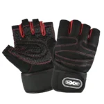 Half Finger Workout Gloves with Wrist Wrap - Weight Lifting Training Gloves for Gym & Cycling - Image 7