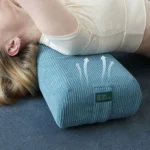 Rectangular Yoga Bolster Pillow - Lightweight Meditation Cushion for Restorative Yoga & Pilates Support - Image 3