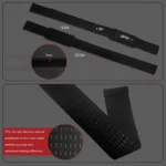 Gym Lifting Straps 2Pcs Non-Slip Silicone - Wrist Grip Straps for Weightlifting, Deadlift & Bodybuilding - Image 6