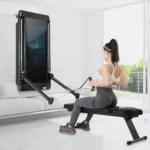 Touch Screen Smart Fitness Mirror Wall Mounted - Comprehensive Strength Trainer Cable Machine Gym Equipment - Image 2