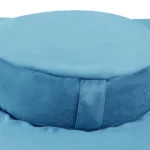 Meditation Cushion Set Large Velvet Floor Pillow - Traditional Zafu Bolster with Buckwheat Filling for Adults