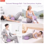 25cm Yoga Balance Ball Pilates Massage Ball - Reinforced Explosion-Proof Pelvic Floor & Core Exercise Ball - Image 6