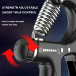 Adjustable Gripper Kit R-Type Hand Grip - Countable Finger Gripper & Wrist Expander for Strength Training - Image 3