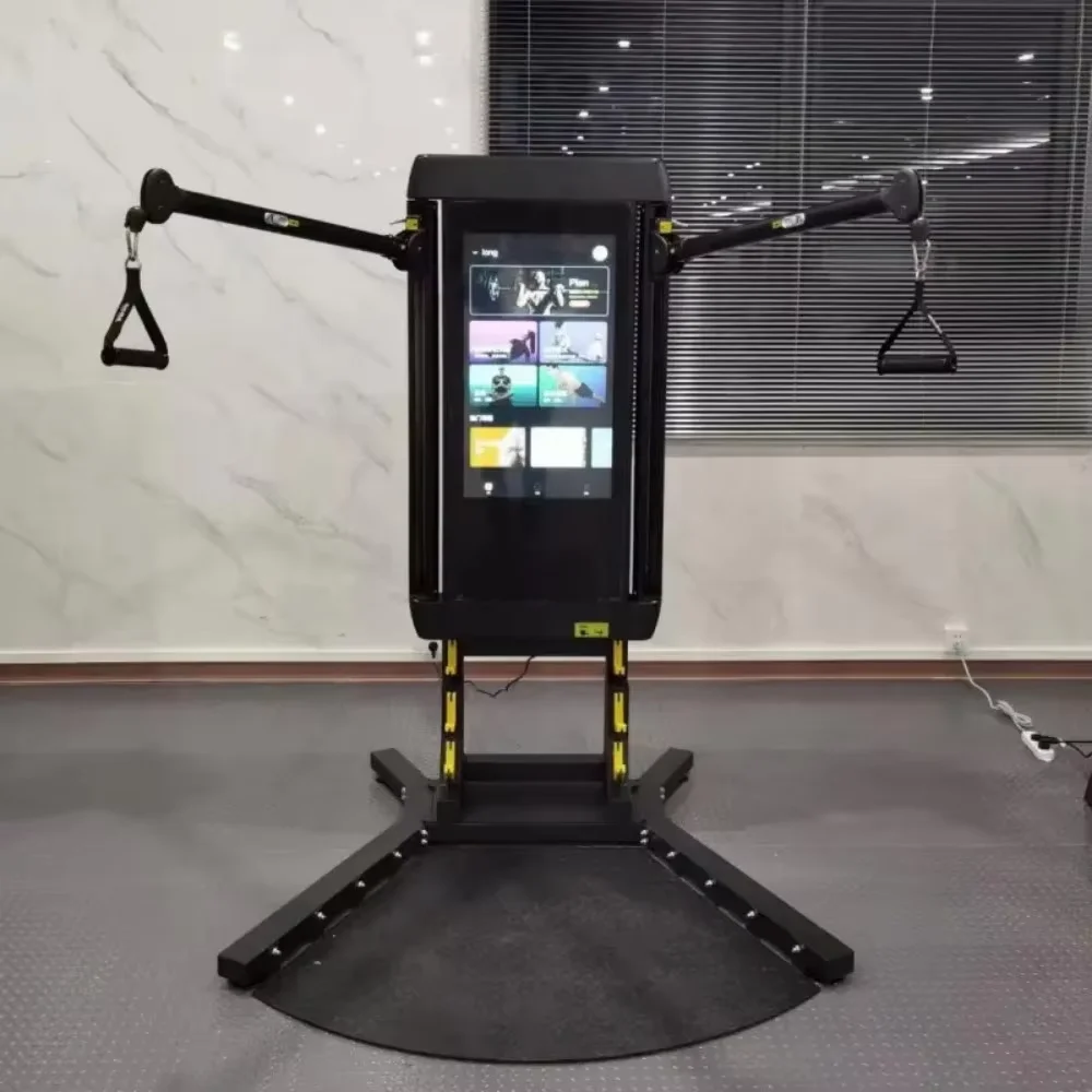 S9ed700dbd2b04a379441cb28555d264au.webp Touch Screen Smart Fitness Mirror Wall Mounted - Comprehensive Strength Trainer Cable Machine Gym Equipment - Image 1