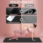 EVA Foam Yoga Mat 4mm Thick - Comfortable Sports Mat for Yoga, Pilates & Gymnastics - Image 6