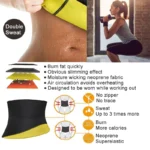 Men's Waist Trainer Trimmer Sweat Belt Band - Sauna Abs Shaper Slimming Workout Girdle for Lower Belly Fat - Image 4