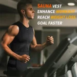 Men's Body Shaper Waist Trainer Sauna Vest - Double Belt Sweat Shirt Corset for Abdomen Slimming & Fat Burn - Image 5