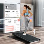Foldable Under Desk Treadmill 2.5HP - Quiet Walking Pad with Remote Control, LED Display, 300lbs Capacity - Image 3