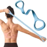 Figure 8 Resistance Band for Arms, Back, Shoulders & Chest – Yoga Pilates Strength Training