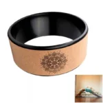Wood Yoga Wheel Pilates Professional TPE - Back Training Gym Tool for Bodybuilding & Fitness - Image 3