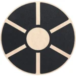 Wooden Wobble Balance Board - Non-Slip Multifunctional Waist Twisting Board for Yoga & Home Gym - Image 7
