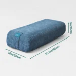 Rectangular Yoga Bolster Pillow - Lightweight Meditation Cushion for Restorative Yoga & Pilates Support - Image 8