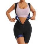 Women's Thermo Sauna Bodysuit One Piece - Sweat Shapewear Jumpsuit for Fitness Workout & Body Shaping - Image 7