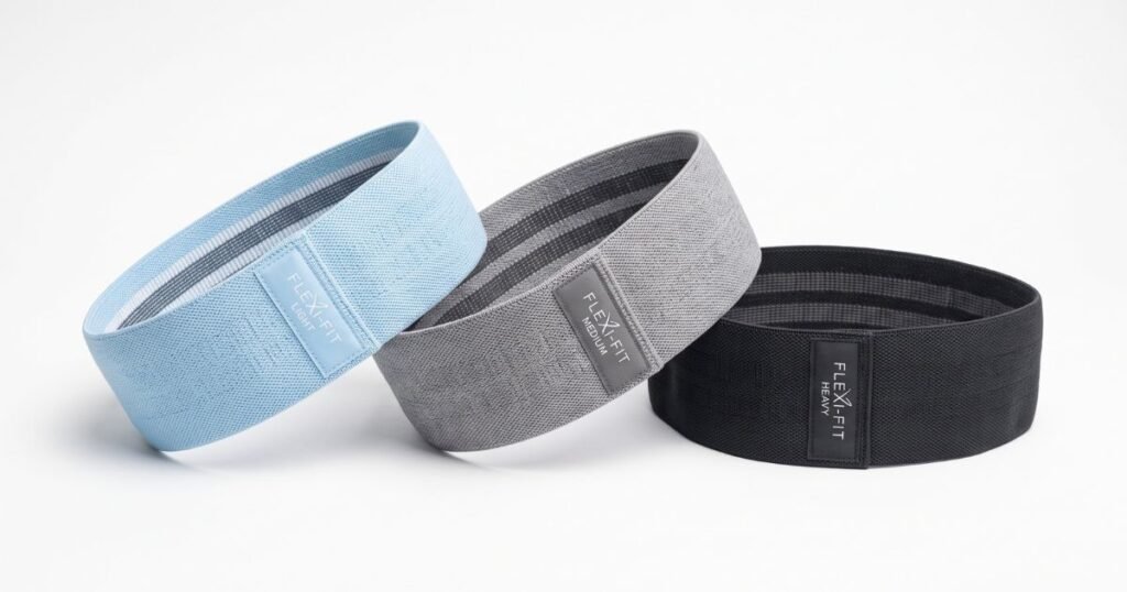 3pcs fabric resistance hip booty bands glute thigh elastic workout squat circle stretch fitness strips loops yoga gym equipment review