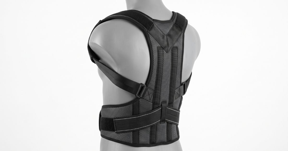 adjustable back brace posture corrector for men women lumbar support pain relief review