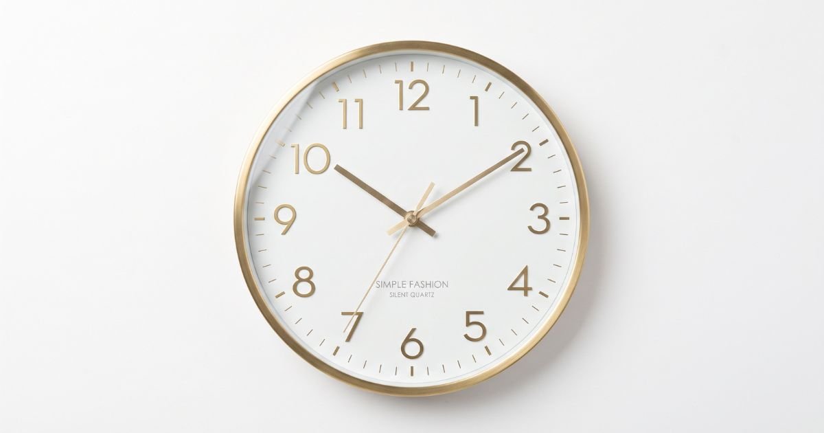 inch simple fashion wall clock light luxury quiet no ticking sound decorative clock suitable for study living room review