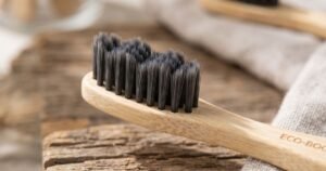 pack bamboo charcoal toothbrushes 2 family sets ultra soft wave bristles 100 biodegradable eco toothbrush for adults couples review