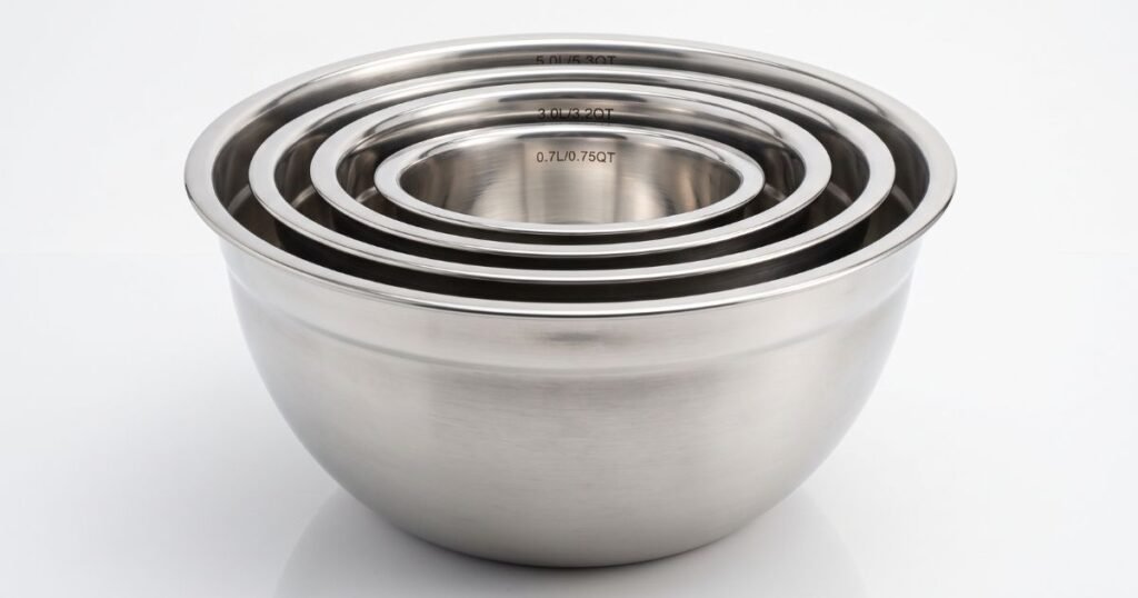 piece stainless steel mixing bowl set review