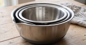 piece stainless steel mixing bowl set review