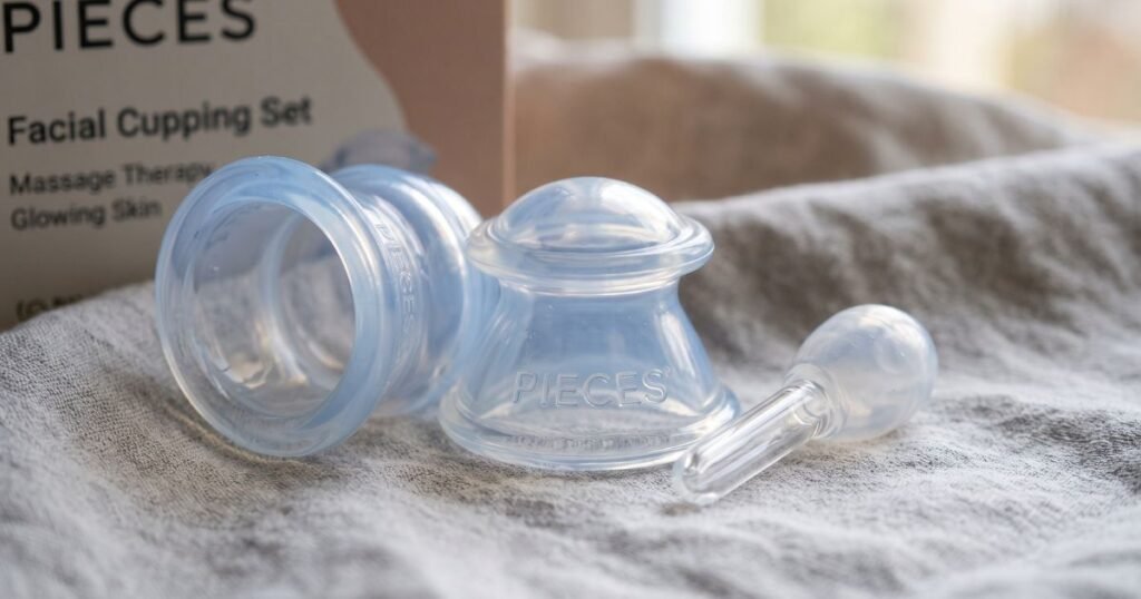pieces facial cupping set eye face vacuum massage anti cellulite cup silicone cupping cups massage therapy lift glowing skin review