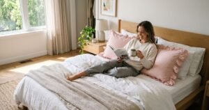 princess pillowcases with ruffles solid color pillow covers review