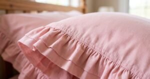 princess pillowcases with ruffles solid color pillow covers review