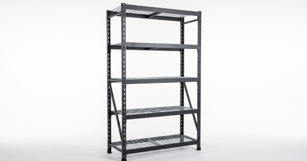 tier heavy duty metal storage shelving unit 875kg rack review