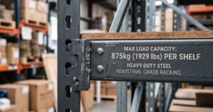 tier heavy duty metal storage shelving unit 875kg rack review